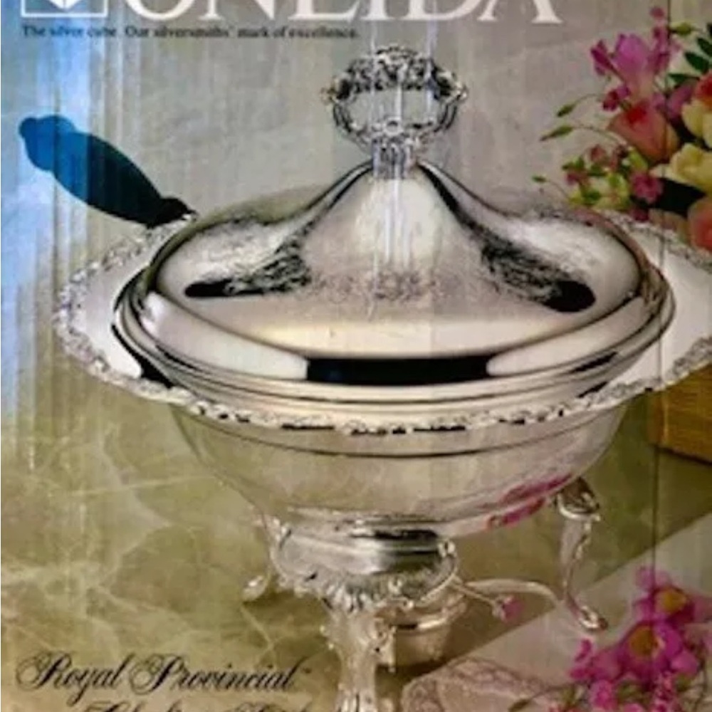 Oneida Silver Chaffing Dish